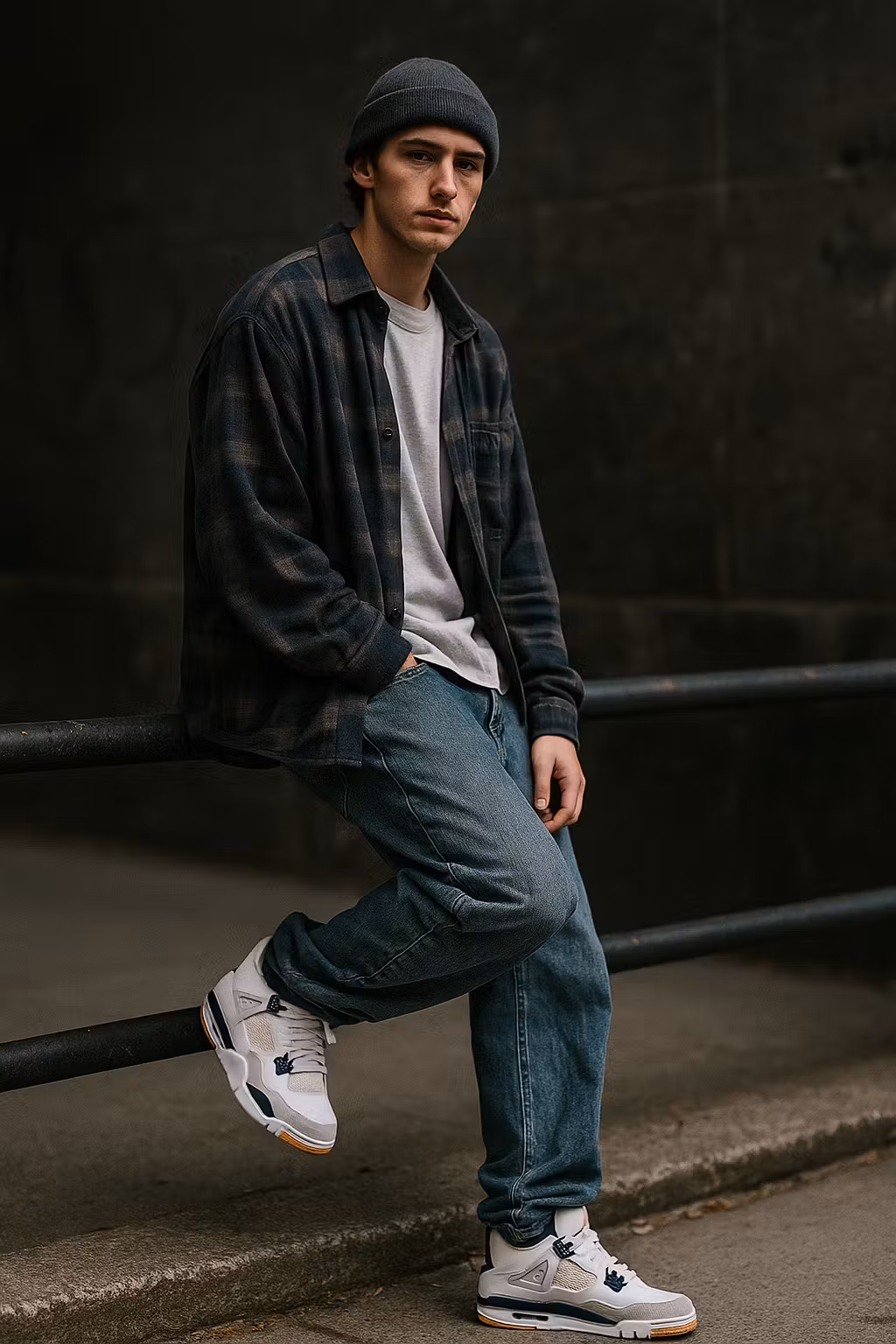 Nike SB x Air Jordan Air 4 Retro SP 'Navy' DR5415-100 Nike SB x Air Jordan Air 4 Retro SP 'Navy' DR5415-100